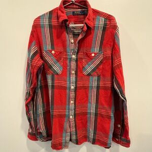 Polo by Ralph Lauren thick soft flannel shirt large